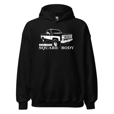 Square Body 1973-1987 Truck Hoodie in black